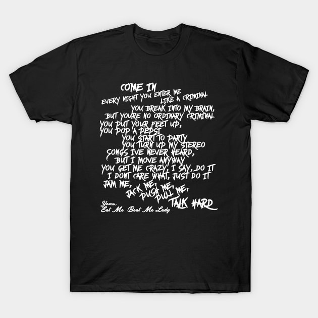 Pump Up The Volume - Poetry T-Shirt by Exploitation-Vocation